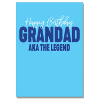 Grandad The Legend Card